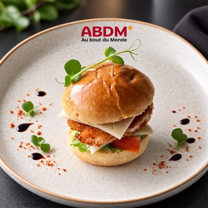Mini burger poulet, emmental