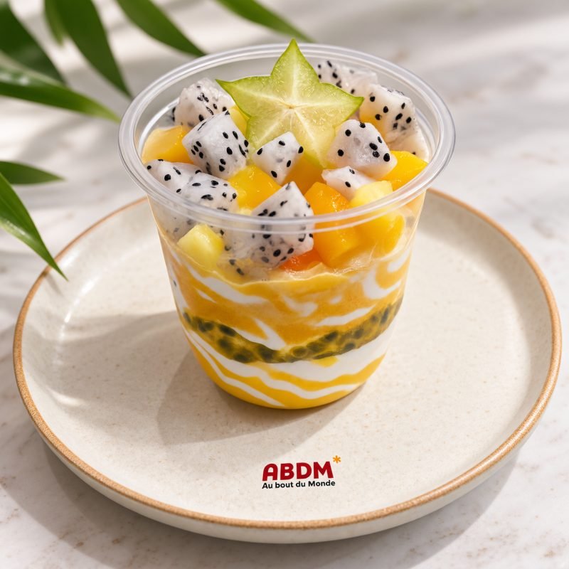 Verrine Tiramisu aux fruits exotiques