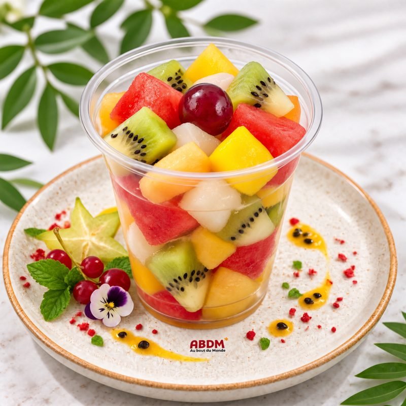 Salade de fruits frais (selon saison)