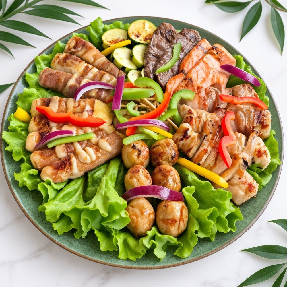 Assortiment de 20 Brochettes