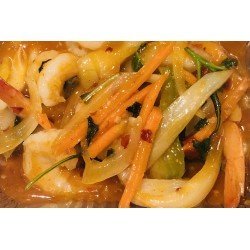 Crevettes au Basilic