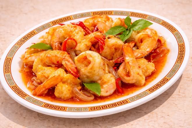 Crevettes Épicées du Sichuan