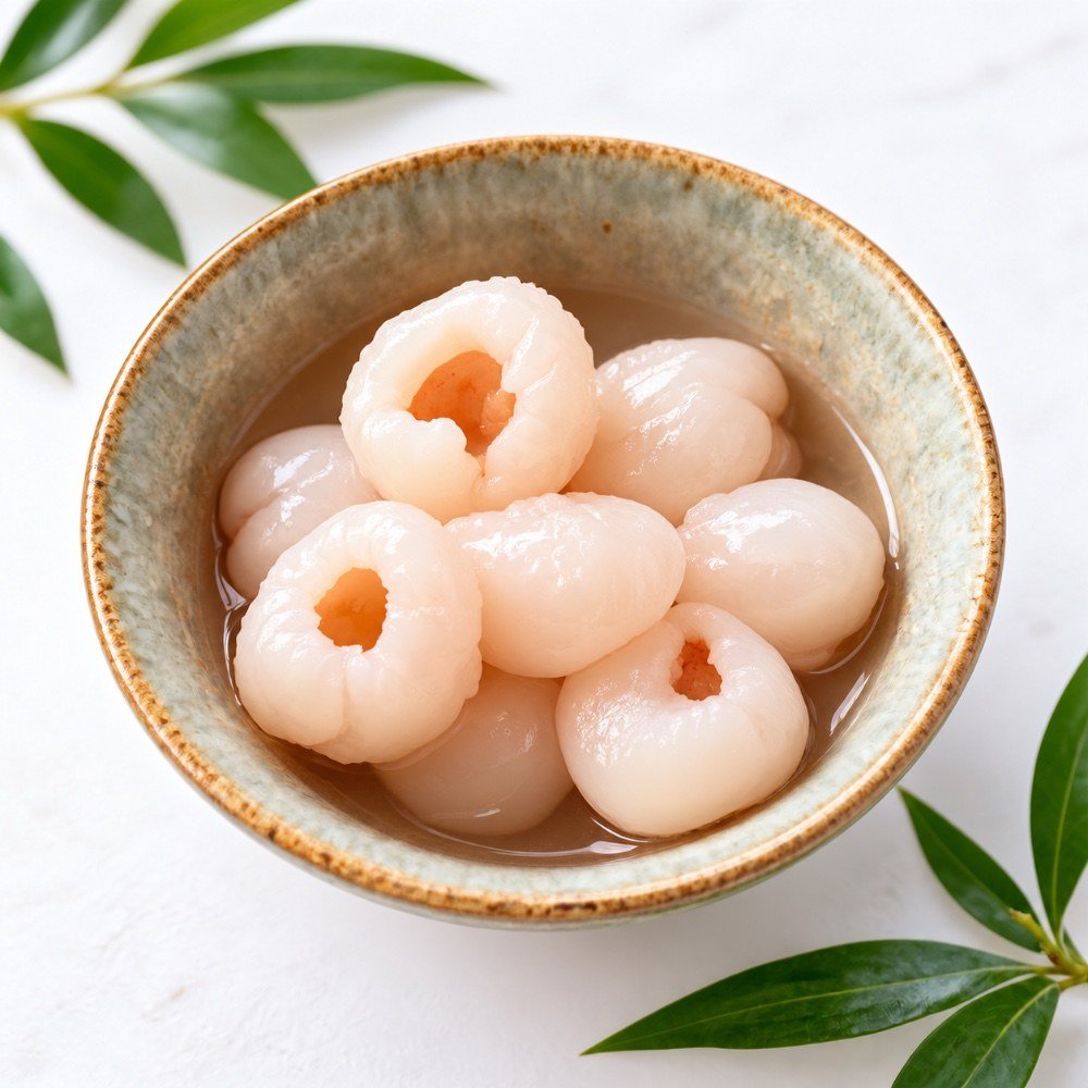 Litchis au Sirop