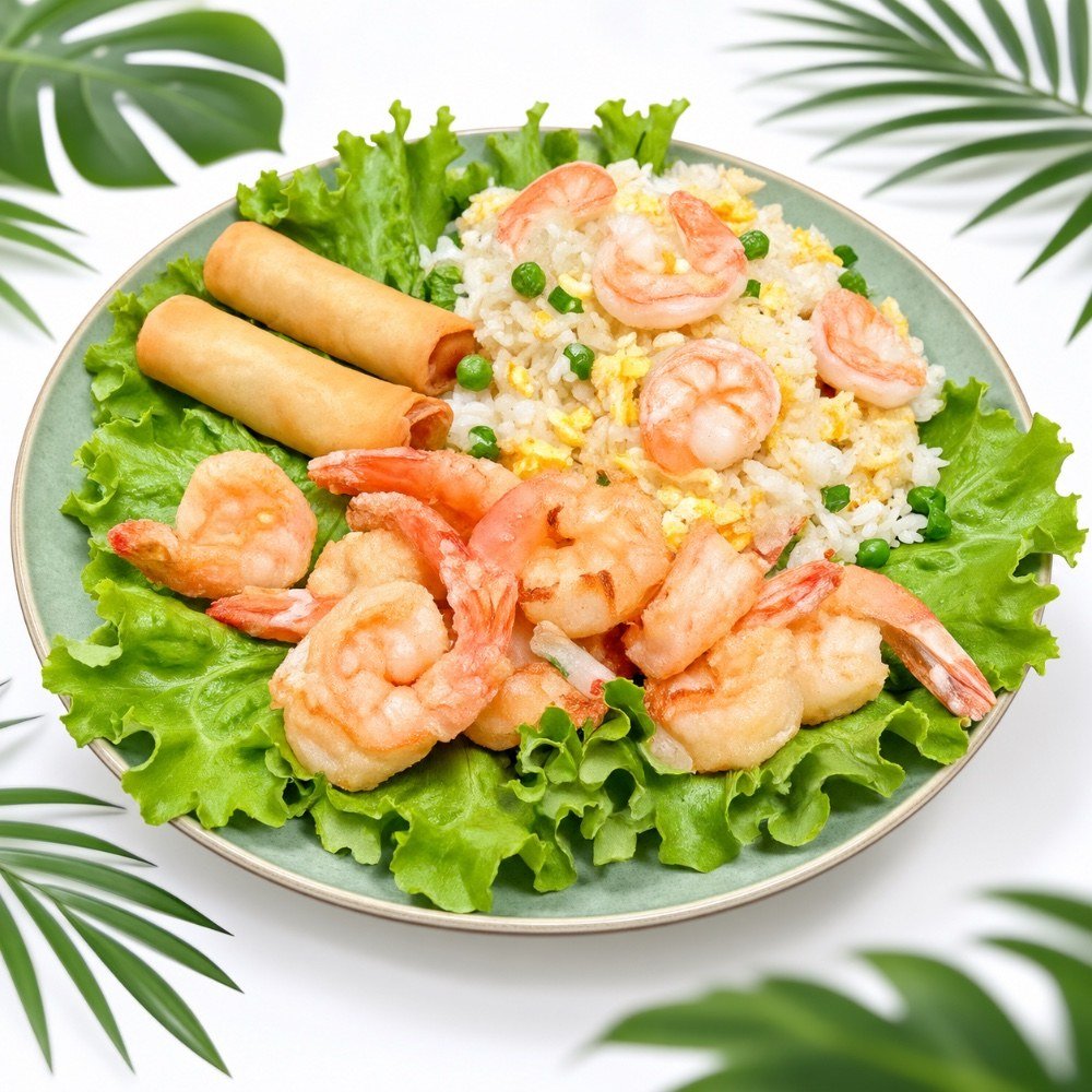 Menu Crevettes Sel et Poivre