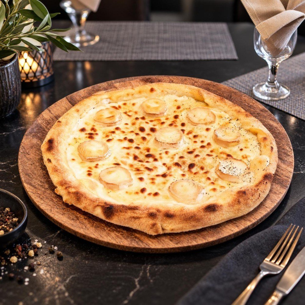 Pizza chèvre miel