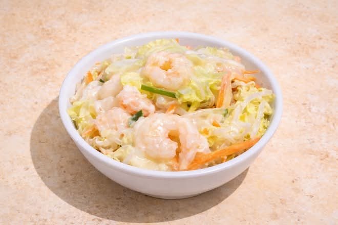 Salade de Soja aux Crevettes